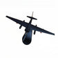 LATUROP Us Air Force High-Altitude Reconnaissance Aircraft U-2R 1/144 Scale Simulation Model, U-2S Dragon Lady, Military Aircraft, Metal Diecast