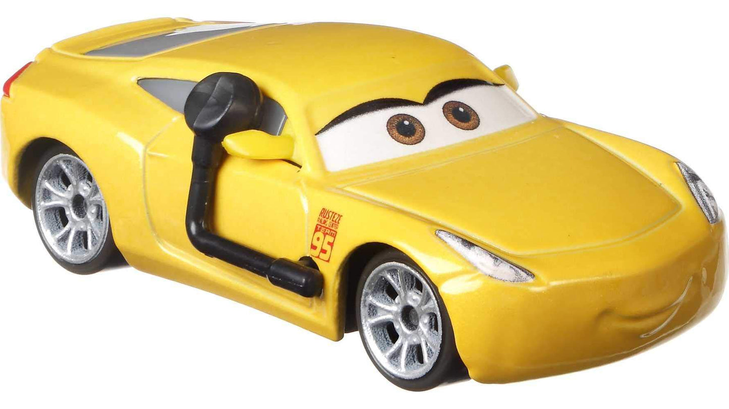 Disney Cars Toys and Pixar Cars Trainer Cruz Ramirez, Miniature, Collectible Racecar Automobile Toys Based on Cars Movies, for Kids Age 3 and Older