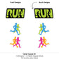 Big Dot of Happiness Set the Pace - Running - Track, Cross Country or Marathon Party Centerpiece Sticks - Table Toppers - Set of 15