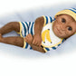The Ashton-Drake Galleries So Truly Real Kirby Monkey Baby Doll with Hand-Applied Mohair