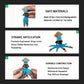 3D Printed Articulated Animals Pirate Octopus, 8-Inch Poseable Octopus Desk Decor, Unique Gift for Home & Office,3D Decorative Ornaments(Octopus)