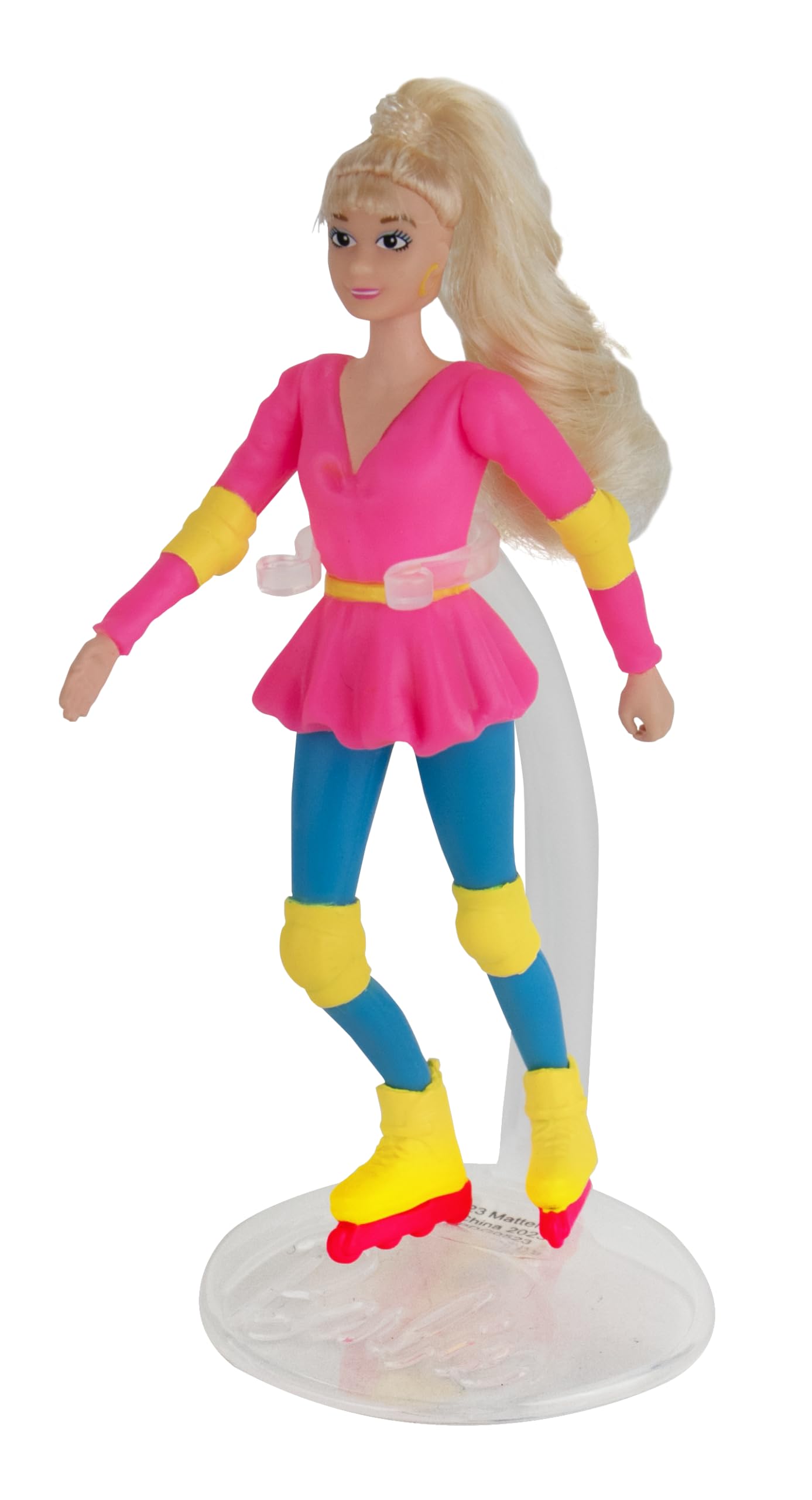 World's Smallest Barbie Doll - 4 Inch Miniature Classic Barbie with Stand - Collectible Retro Doll Toy for Girls, Barbie Fans & Miniature Collectors