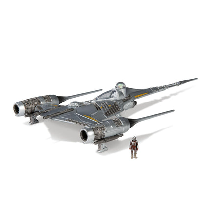Star Wars™ Micro Galaxy Squadron The Mandalorian's N-1 Starfighter (Armada Edition) - 5-inch Vehicle with 1-Inch Micro Figure Accessory