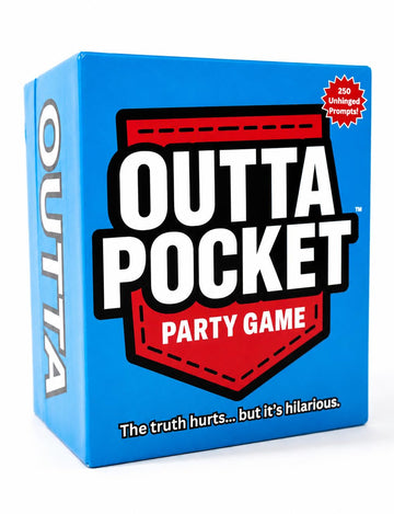 Outta Pocket Party Game - Hilarious Card Game for Friends | 250 Savage & Unhinged Prompts | Perfect for Game Nights, Pregames & Parties