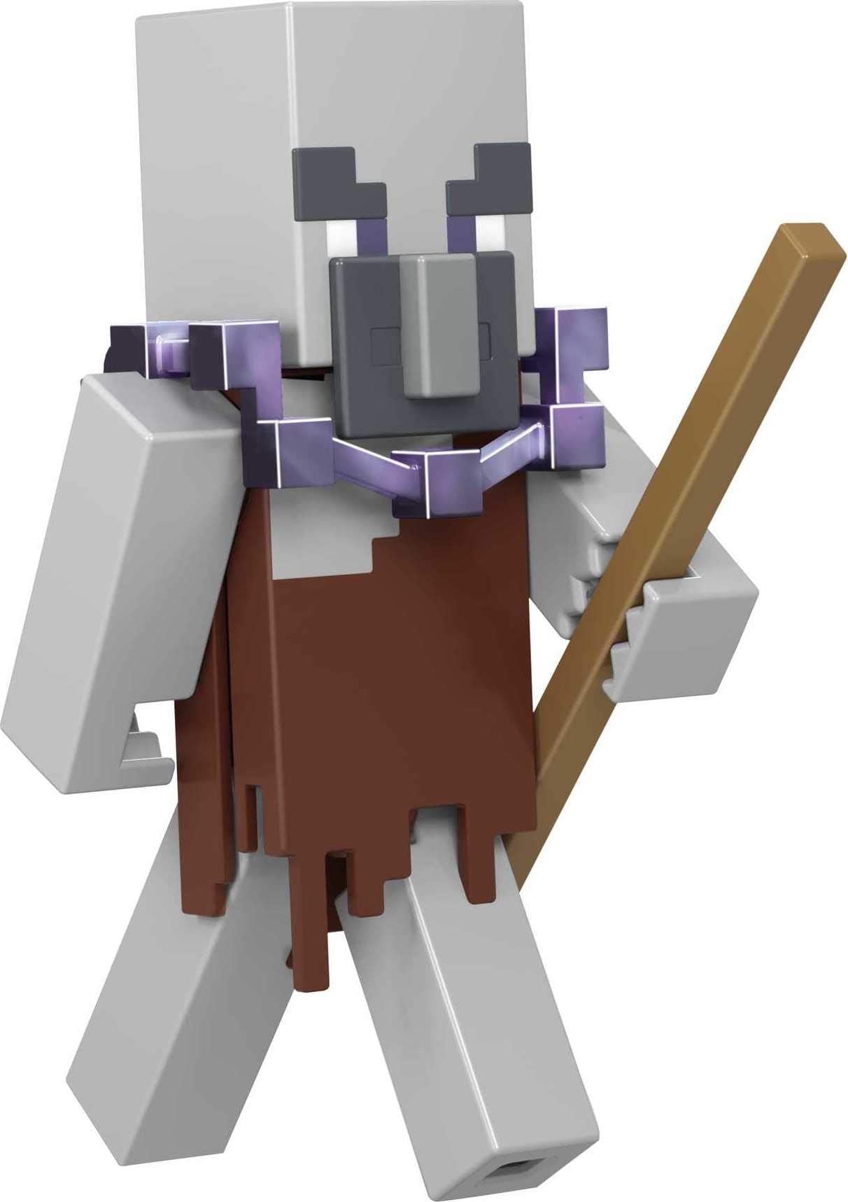 Mattel Minecraft Dungeons 3.25-in Collectible Battle Figure and Accessories, Based on Video Game, Imaginative Story Play Gift for Boys and Girls Age 6