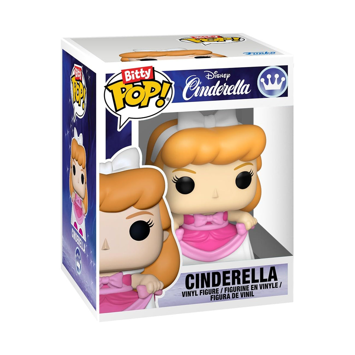 Funko Bitty POP! Display: Cinderella's Castle - Cinderella, Fairy Godmother