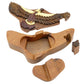 Hawk Intarsia Wooden Puzzle Box - Handcrafted Natural Wood Keepsake with Secret Compartment - Unique Gift