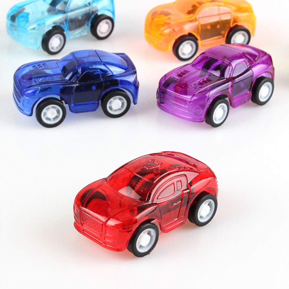 Speedy Panther 36 Pack Party Favor Car Toys Pull Back Race Car, Treasure Box Toys for Classroom Mini Toy Cars, Carnival Prizes Goodie Bag Stuffers
