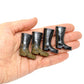 Miniature Wellington Boots, Miniature Rain Boots, Muddy Wellies, Dollhouse Shoes, Mini Boot, for Dollhouse Fairy Garden Mini House Decoration (1 Pair)