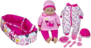 16" Talking Baby Doll with Accessories