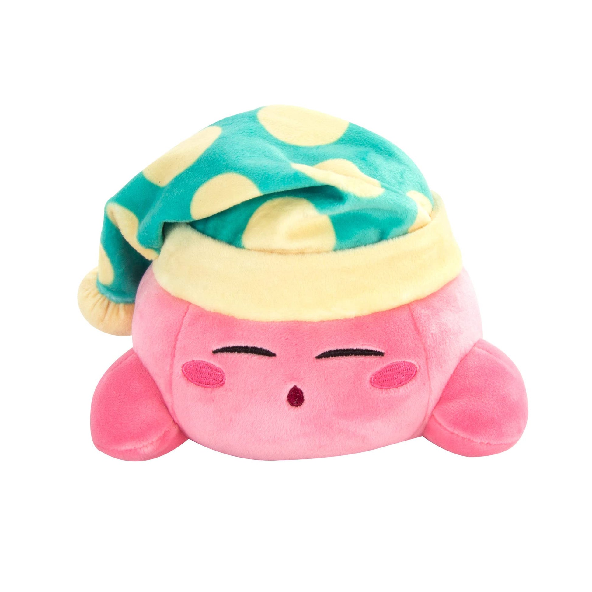 Club Mocchi Mocchi- Kirby Plush - Sleeping Kirby Plushie - Squishy Toys - Collectible and Cute Stuffed Animals - Gaming Gifts and Game Room Decor