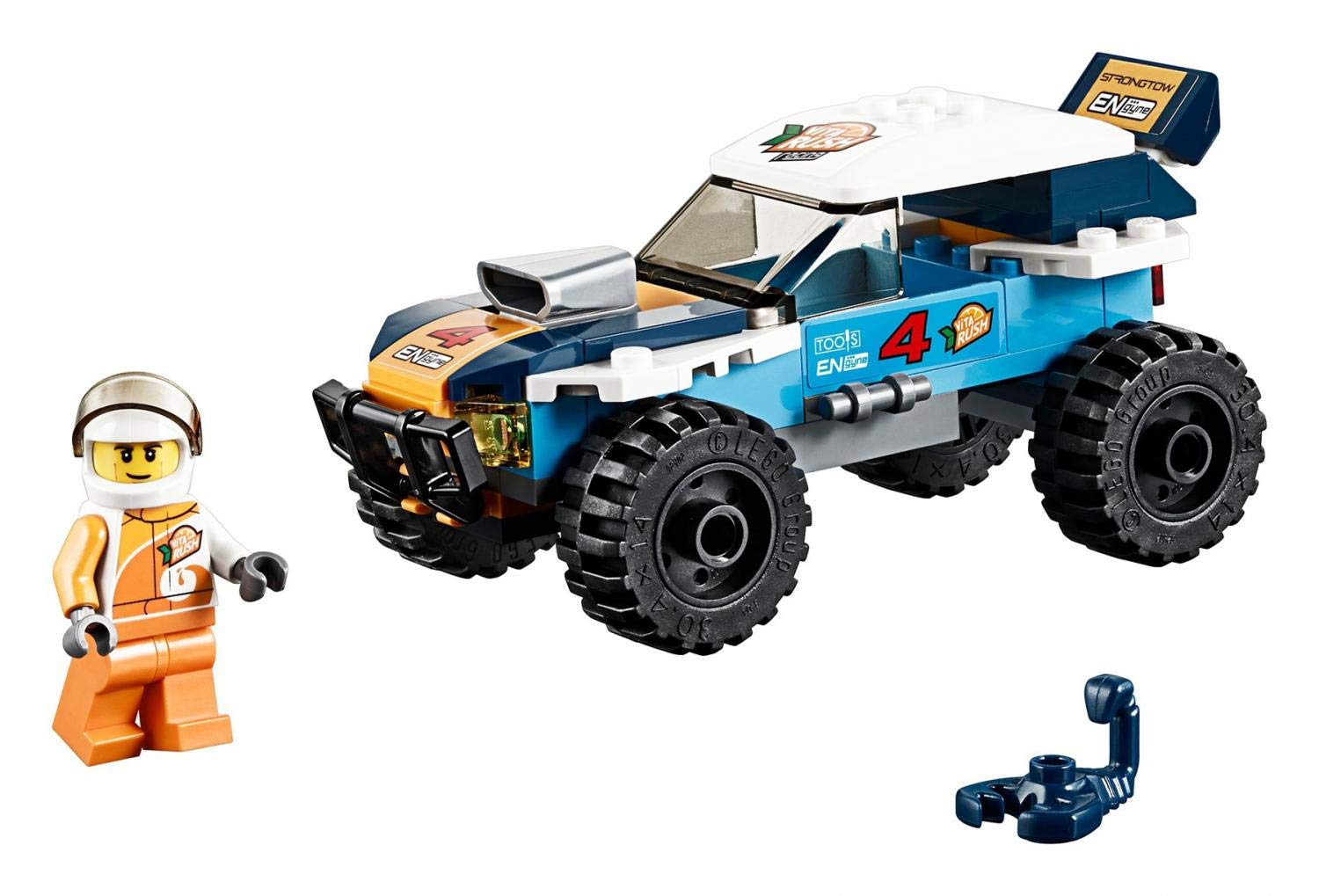 LEGO City Great Vehicles Desert Rally Racer 60218 Building Kit (75 Pieces)