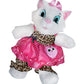 Cute Leopard Owl Teddy Bear Clothes Most 14"-18" Build-a-Bear and Make Your Own Stuffed Animals