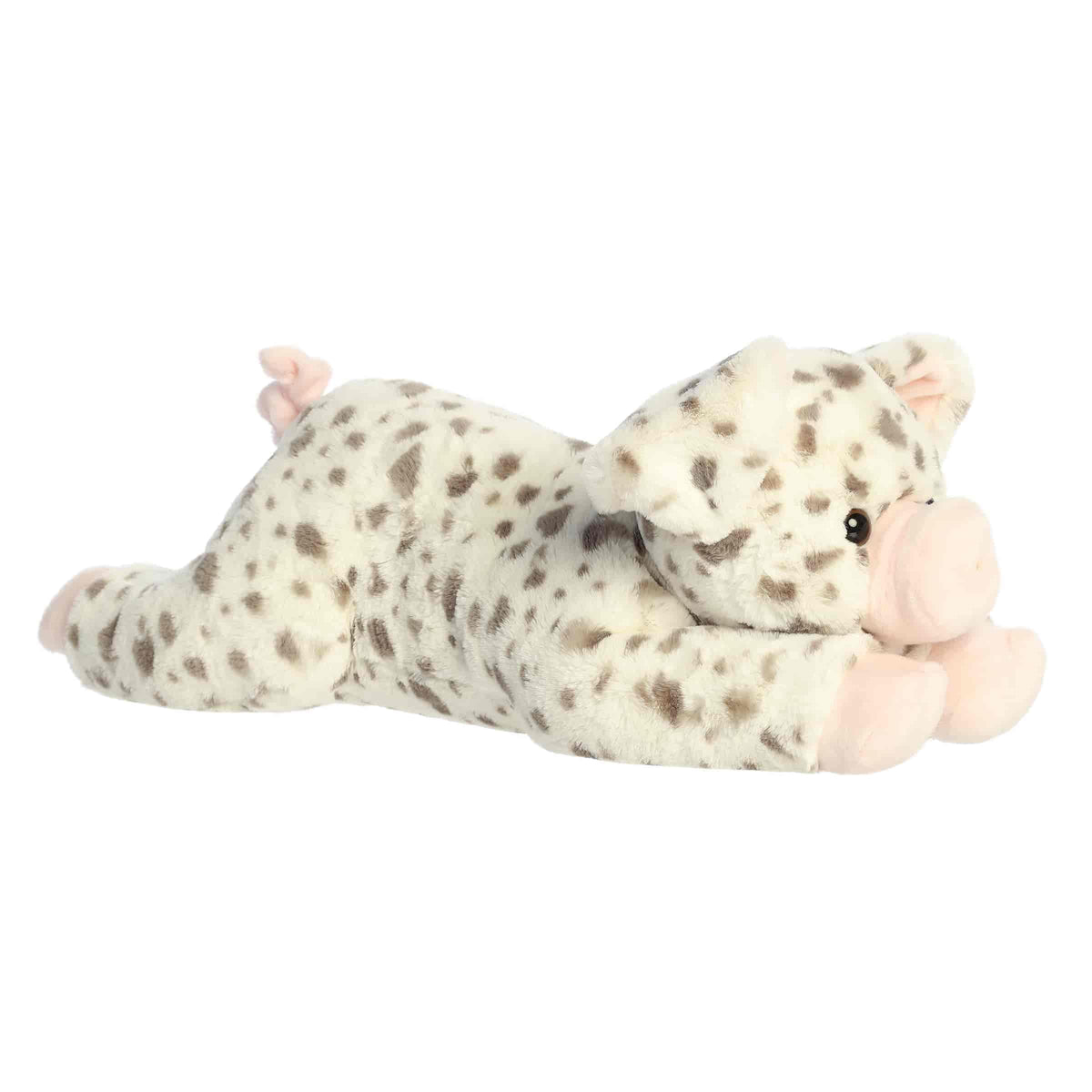 Aurora Super Flopsie 26" Speckles Spotted Pig Snuggly Stuffed Animal