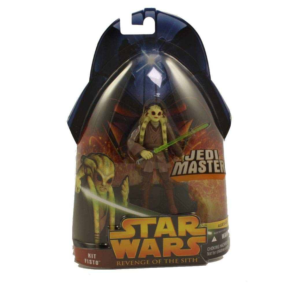 Star Wars Episode III 3 Revenge of the Sith KIT FISTO Jedi Master Figure #22