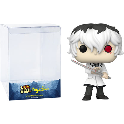 Funko Haise Sasaki: P o p ! Animation Vinyl Figurine Bundle with 1 Compatible 'ToysDiva' Graphic Protector (1124-57641 - B)