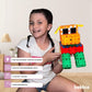 Beblox Building Blocks for Kids - Dog Set - 128-Piece Connecting Tiles - Interlocking Building Blocks for Kids, STEM Toys Kit, Fun & Educational