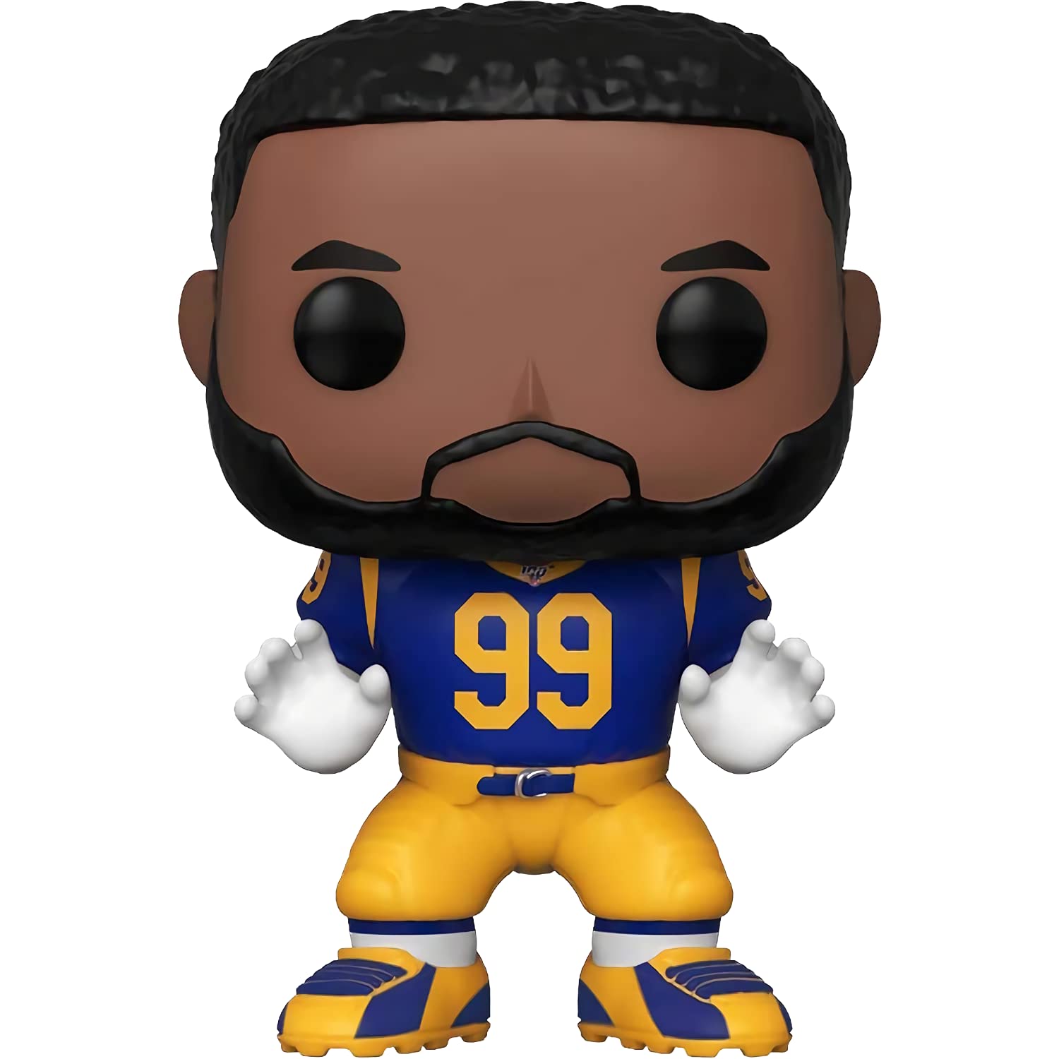 A a r o n Dona l d [R a m s ]: Fun ko P o p ! Football Vinyl Figurine Bundle with 1 Compatible 'ToysDiva' Graphic Protector (130-42876 - B)
