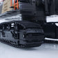 TOUCAN RC HOBBY US in Stock HUINA 1/14 592 RC Tracked Excavator Car Model Gift 2.4G Radio Light Sound