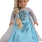 Sweet Dolly Doll Clothes Princess Dress Queen Costumes for 18 Inch Doll