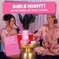 Do or Drink Girls Night - Bachelorette Party and Drinking Games with 250 Cards - Hilarious Challenges for Girls Weekend, 21st Birthdays, Bridal
