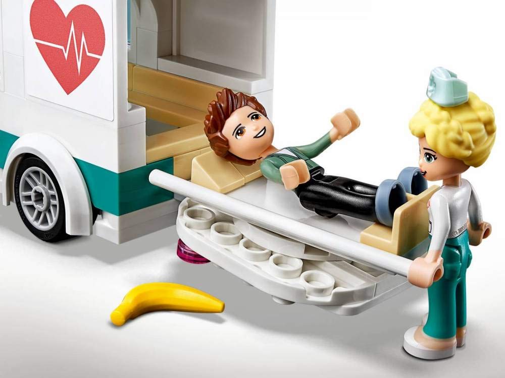 LEGO Friends Heartlake City Hospital 41394 Best Doctor Toy Building Kit, Featuring Friends Character Emma (379 Pieces)