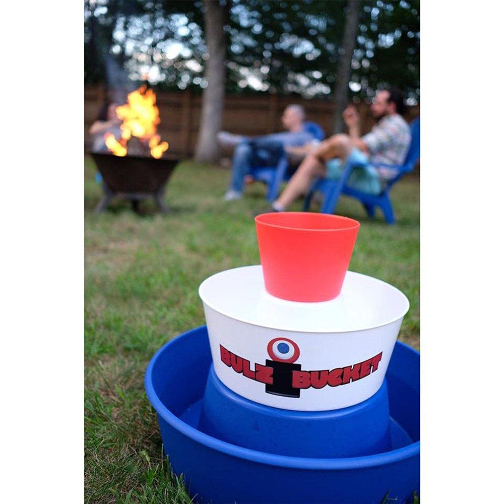 BULZiBUCKET Game by Water Sports - Beach, Tailgate, Camping, Yard, and Pool Games- Indoor/Outdoor Kids Toys - Pool Accessories Perfect for Family Game