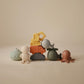 mushie Sealife Bath Toys Play Set for Toddlers | 100% Food Grade Silicone | Pack of 4
