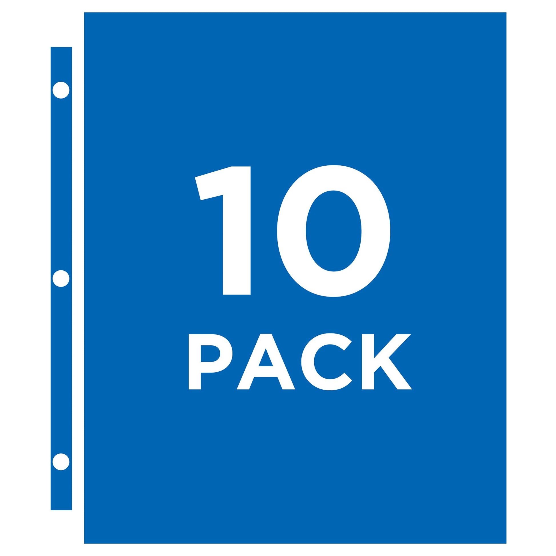 Avery 9 Pocket Trading Card Pages for 3 Ring Binder, Pokemon Cards, Pack of 10, Holds 90 Cards Total (76016)