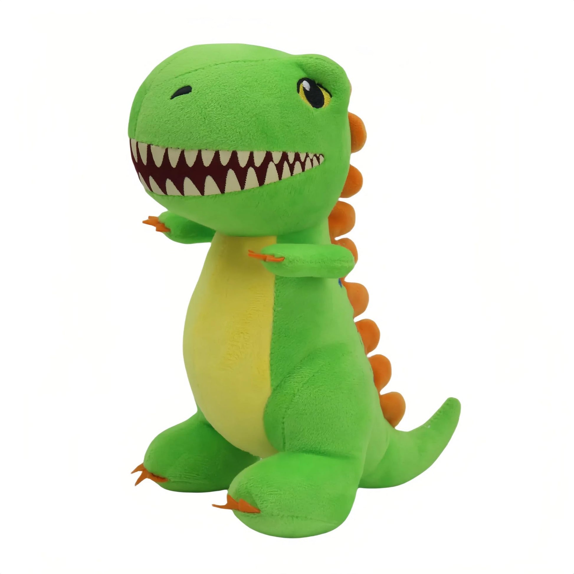 BEEPEACH 10inch Green T-Rex Dino Plush Toy Adorable Dinosaur Stuffed Animals Soft & Cuddly Tyrannosaurus Plushie Doll for Bedtime Companion