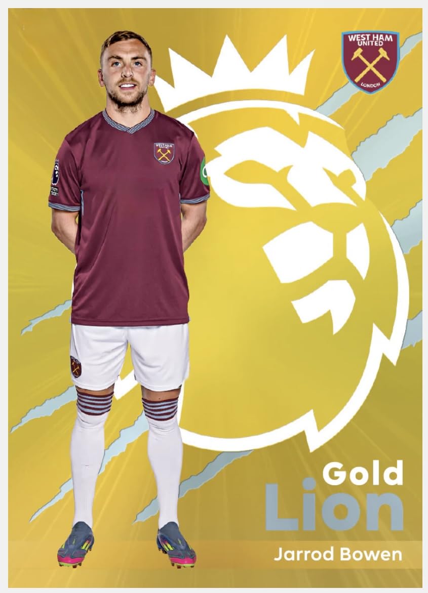 Premier League 2026 1 Pack of 25/26 New Soccer Cards + Bundle with hassentials Sticker Premier League Cards