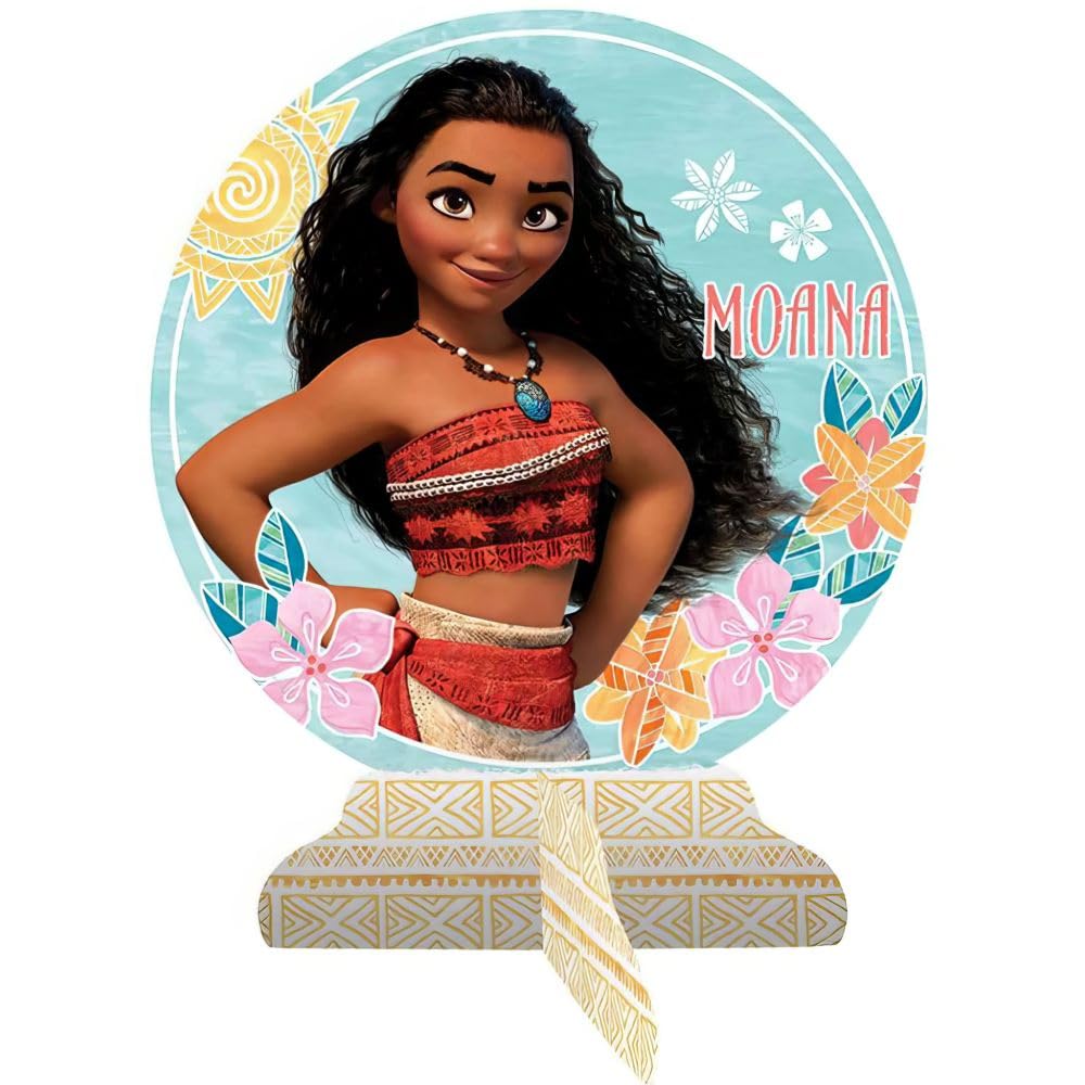 Disney Moana Table Centerpiece - 9.6" (1 Pc.) - Perfect for Parties, Events and Kid's Celebrations