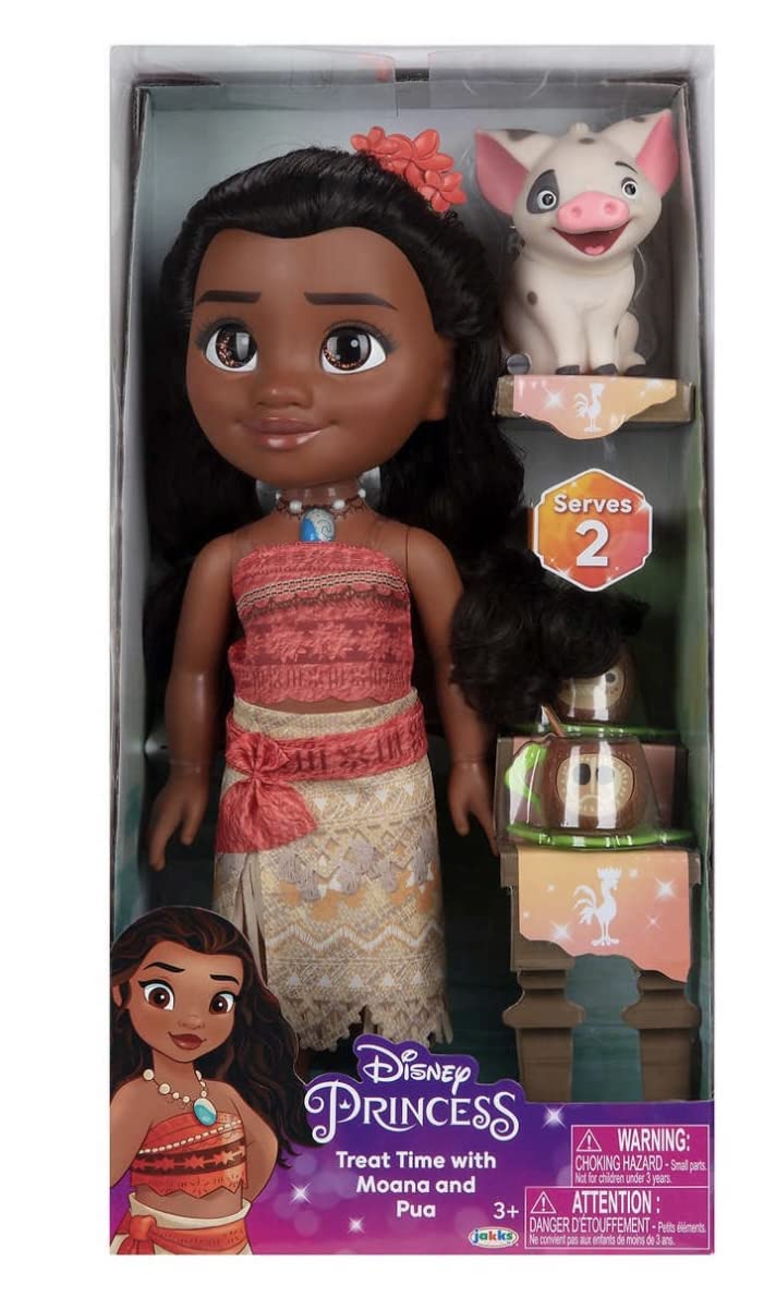 Disney Princess Doll Teatime with Moana and Pua