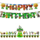 Plant vs. Zom-bies Party Backdrop Party Banner, Cake Topper, Cupcake Topper, Cup Cake Wrappers, Zombies Hanging Swirls and PVSZ Balloons for PVSZ