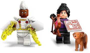 LEGO Marvel Series 2 Minifigure Combo: Storm Minifigure with Kate Calendar Man Capes - Superheroes 71039