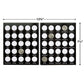Current Collector 50 States Quarter Album - 1999-2009 Hard Cover United States Coin Collection Holder & Display Book, American History, Fun &
