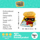 Collectibles Miniverse Food Cheeseburger Bedding Super Soft Cozy Detachable Cuddle Pillow, (Officially Licensed Product) by Franco