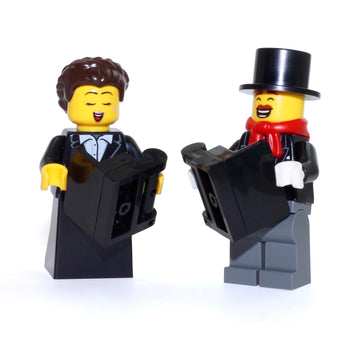LEGO Holiday Minifigure - Carolers (Female and Male Combo)