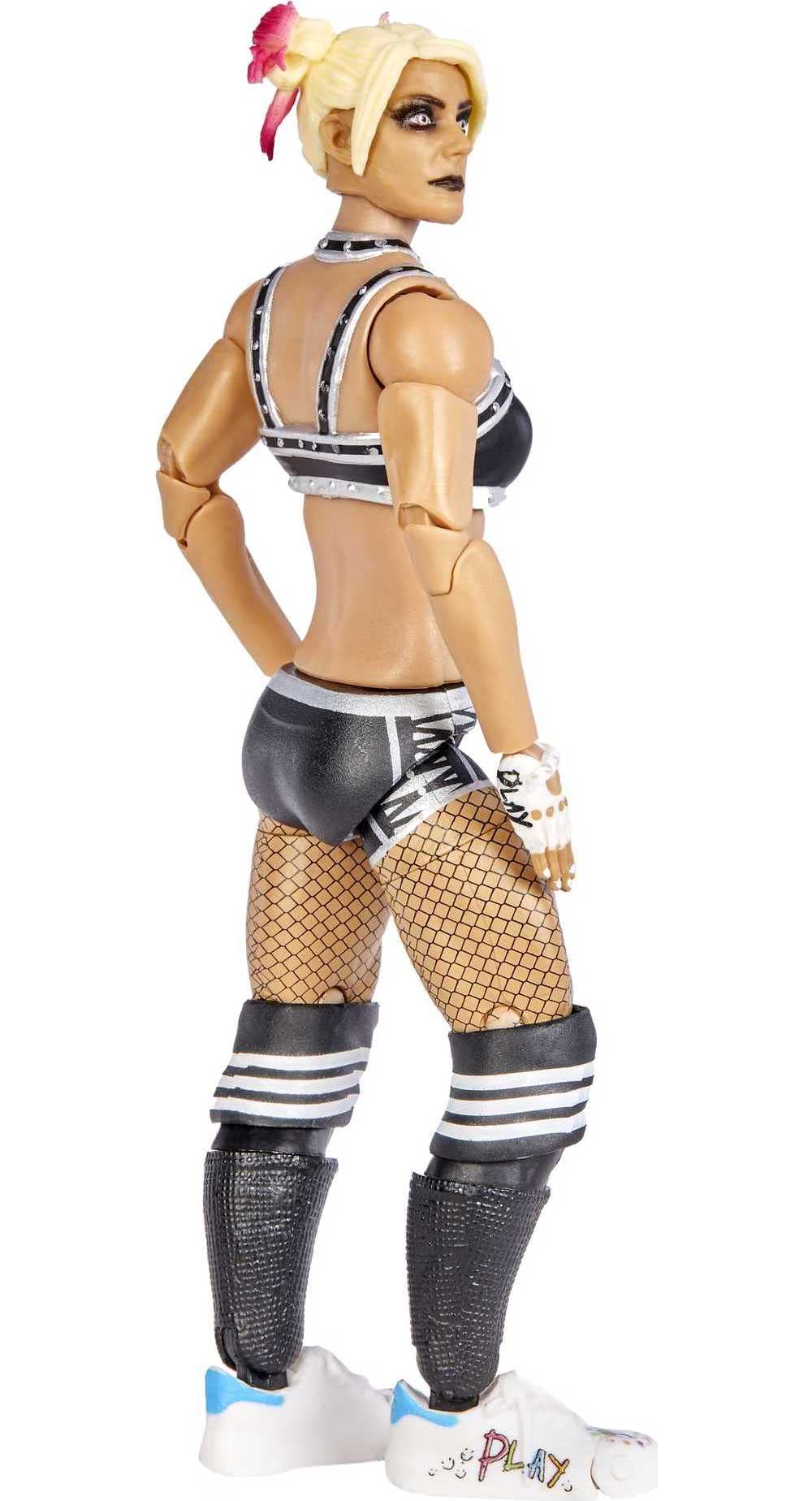 Mattel WWE Ultimate Edition Action Figure & Accessories Set, Alexa Bliss 6-inch Collectible with 30 Articulation Points, Swappable Pieces & Entrance