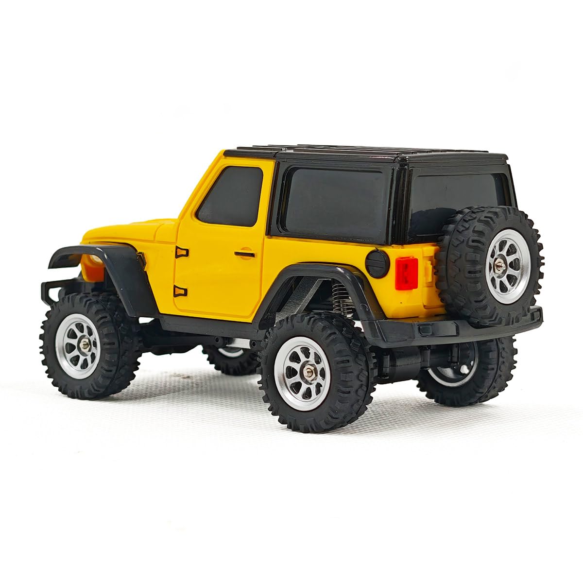 OBIOCKIDAY 1/36 RC Off-Road Car, 2.4G 4WD Full-Proportional Remote Control Climbing Car with LED Lights, Pickup RC Truck Mini-Van, Crawler Climber