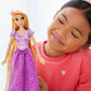Disney Store Official Princess Classic Doll (Rapunzel from Tangled), 11 Inches, Includes Brush with Molded Details, Fully Posable Toy in Classic