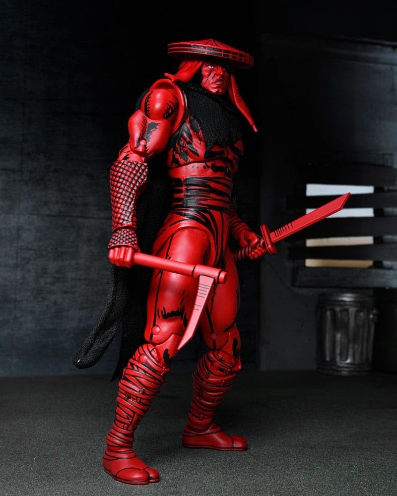 Red and Black Foot Assassin 7" Scale Action Figure - Ninja Turtles (Mirage Comics) - NECA Collectibles