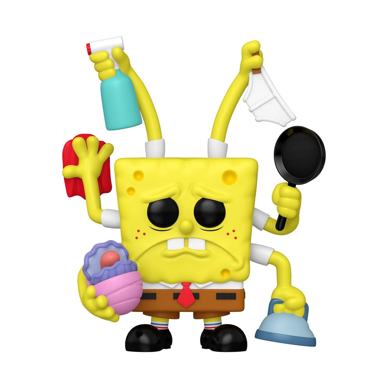 Funko Pop Premium Spongebob Cleaning 2001