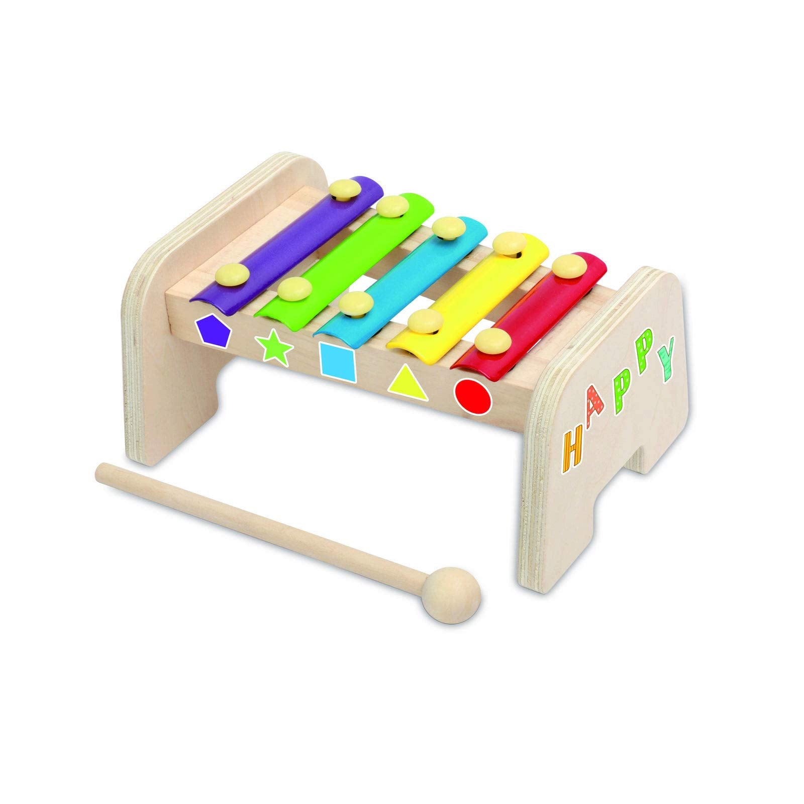 Create & Learn"Wooden Kit" Build A Xylophone Personalize Stickers Included