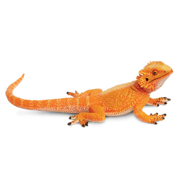 Safari Ltd. Bearded Dragon Figurine - Detailed 8.5" Plastic Model Figure - Fun Educational Play Toy for Boys, Girls & Kids Ages 18M+