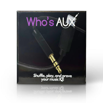 Who's AUX Vol.1 - Music Discovery Card Game - Music Games & Music Gifts - Adult Games for Game Night - A Great Gift for Music Lovers