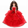18” Quinceañera Last Doll with Umbrella Dress Stand - Última Muñeca Mis Quince Años Keepsake, Traditional Hispanic Mis 15 Doll, Ceremony & Table