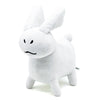Adenzai White Gubby Rabbit Plush Toy - Soft Forsaken Gubby Plush Stuffed Animal, Cute Game Character Collectible Plushie Gift for Kids and Gamers