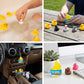Duck Duck Micro Quackers Duck-Shaped Surprise Eggs - 12 Pack with 24 Mystery Micro Ducks - Bulk Toy Assortment for Jeep Ducking, Party Favors,