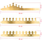 SIQUK 27 Pieces Golden Paper Crown Party Gold Crowns Hats King Crowns for Party and Celebration
